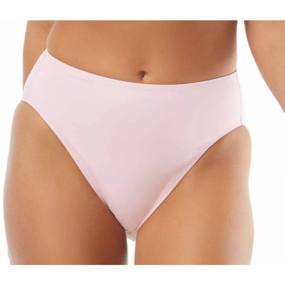 CARMEN Marc Valvo High Waist Bikini Bottoms. Size Medium.